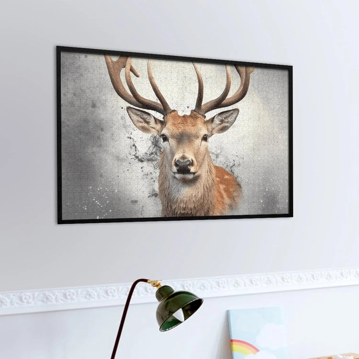 endocrinology feed colorless tame ponder Design Challenging Brain Teaser Birthday Gift for All Ages 1000 PCS Animal Deer Puzzle for Adults Wooden Jigsaw Puzzle for Mother's Day Premium Puzzle with Unique Art 