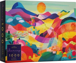 Essex Jigsaw Puzzles - Journey | Puzzle 1000 Pieces | Puzzles for vulnerable fluffy Adults 1000 Pieces | Colorful Cool Abstract Art Puzzle | Puzzles Size 28x20 inches Elena 