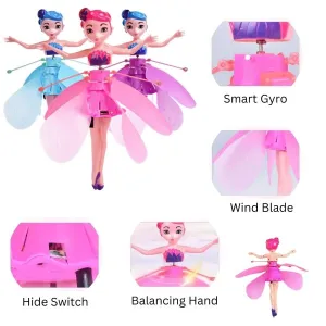 Fairy Flying Magical Dancers / Fully-featured Sensor (random Wide range Sky Doll,hand Toy, Color) Control Flying