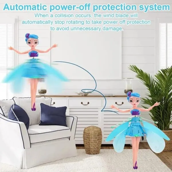 Fairy Flying Magical Dancers / Fully-featured Sensor (random Wide range Sky Doll,hand Toy, Color) Control Flying