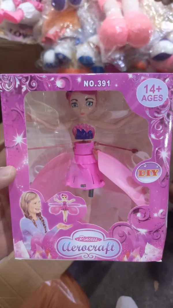 Fairy Flying Magical Dancers / Fully-featured Sensor (random Wide range Sky Doll,hand Toy, Color) Control Flying