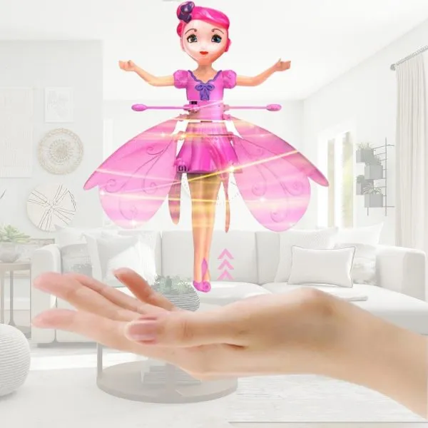 Fairy Flying Magical Dancers / Fully-featured Sensor (random Wide range Sky Doll,hand Toy, Color) Control Flying
