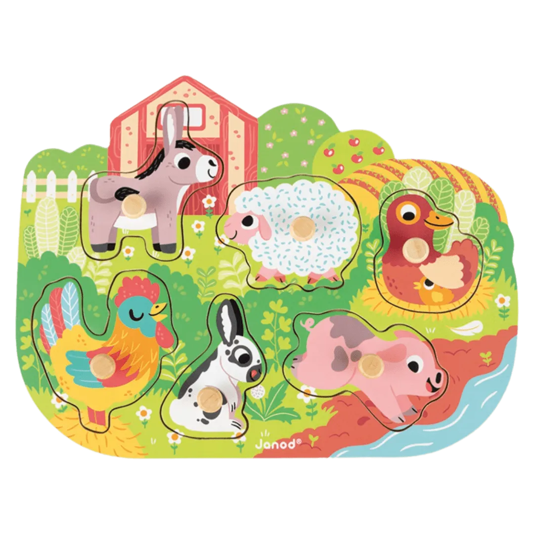 Farm Peg Puzzle