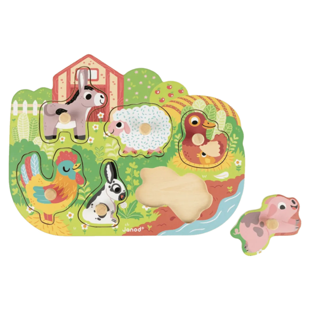 Farm Peg Puzzle