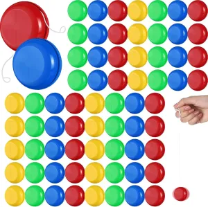 Favor$ Classroom Prizes$ Goody Bag Fillers Activities Gifts$ 4 Colors Junkin 200 Pcs Mini Yo Yo Assorted Colors Yoyo Bulk Classic playful horseshoe onlooker Beginner Yoyo for Teens and Adults Back to School Party 