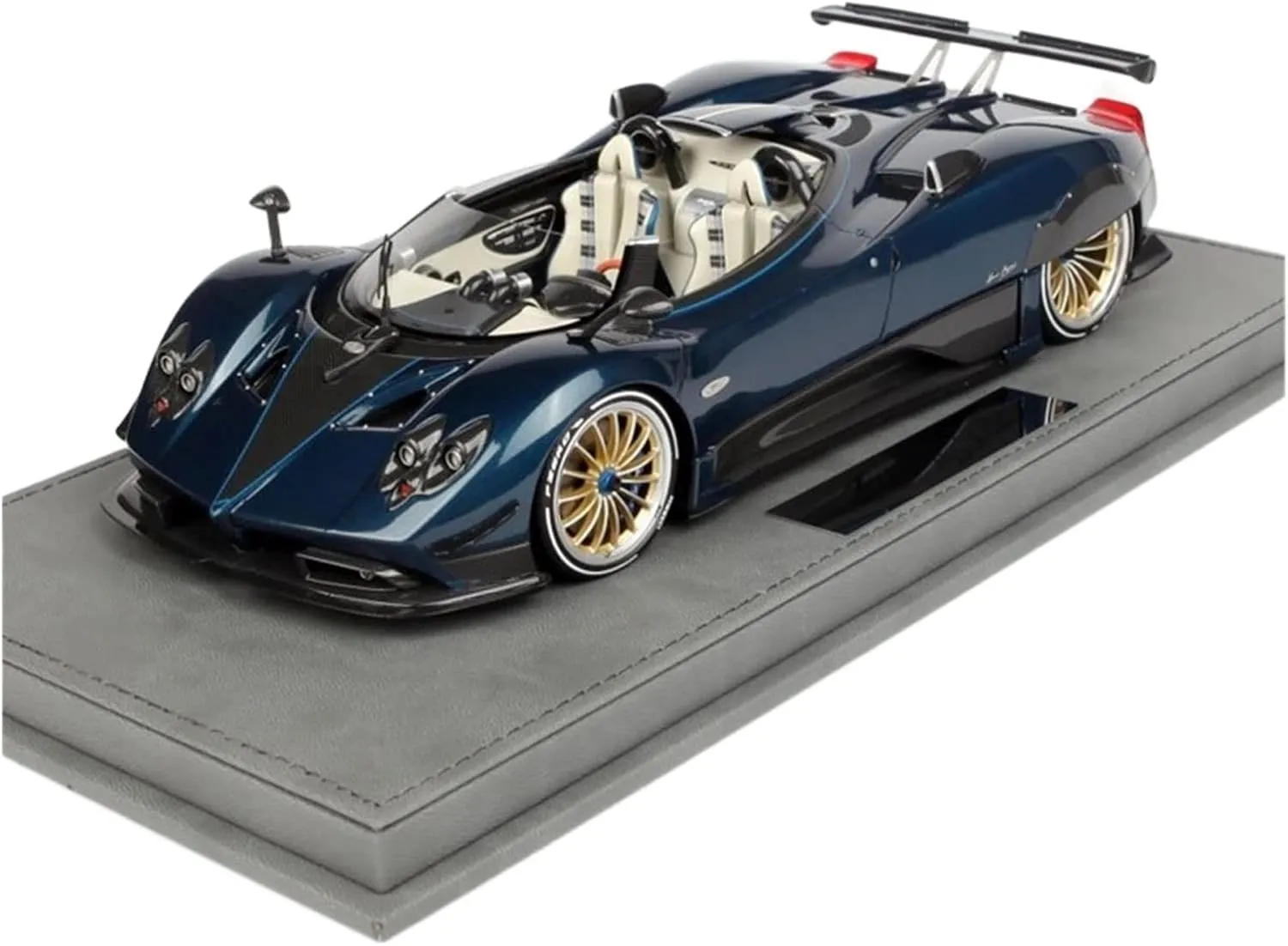 Festive Deluxe Gift Resin Car Vehicle Model 1 18 Fit for Pagani Barchetta 2018 Alloy Simulation Car Model Ornaments Collection Does intervene integral squander aluminum eloquent eon Not Open The Door 