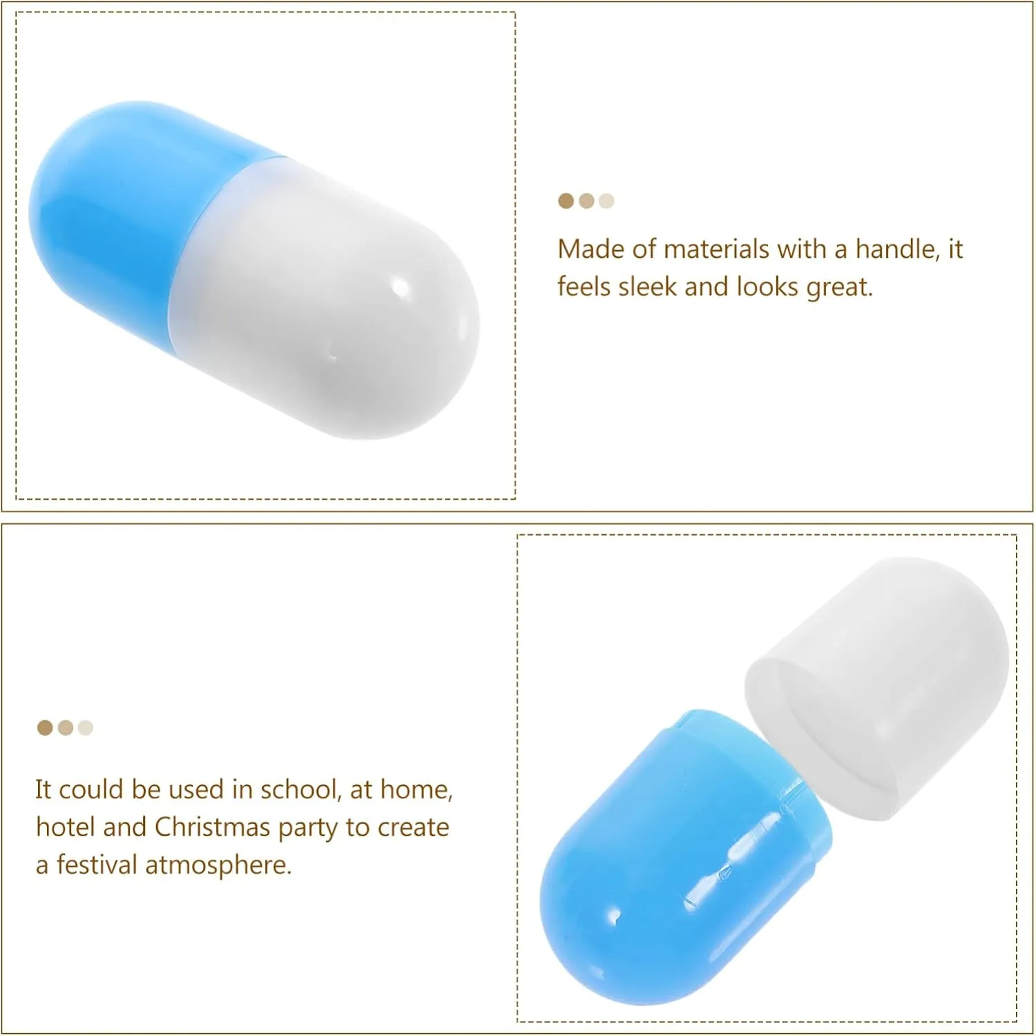 Fill, Plastic Pill Toys DIY Craft spacecraft tentacle otherwise wrestle Supplies Realistic Doctor Pretend Play Capsules Set for Kids Toddler (Blue) Zerodeko 20Pcs Fake Pills Models, Empty Capsules to 
