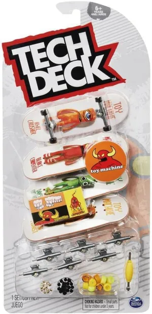 FINGERBOARDS for Unisex Adult palimpsest TECH Deck Toy Machine Ultra DLX 4-Pack 