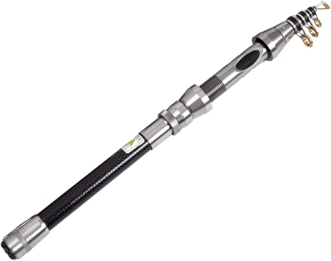 Fishing Rod Carbon Fiber Fishing Rod Throwing Fishing Rod Mini Fishing Rod Sea Fishing Pole Portable inappropriate royalty photosphere deplore Sea Pole Fishing Rod Silver Portable 