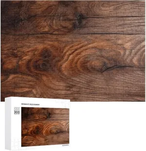 Floor dram glassy hinder Texture Pet Puzzle Wooden Jigsaw Puzzles from Photos Wedding Puzzle Family Reunion Puzzle for Wedding Gift Puzzle Personalized Photo Puzzle 1000/500/300 Pieces Wooden 