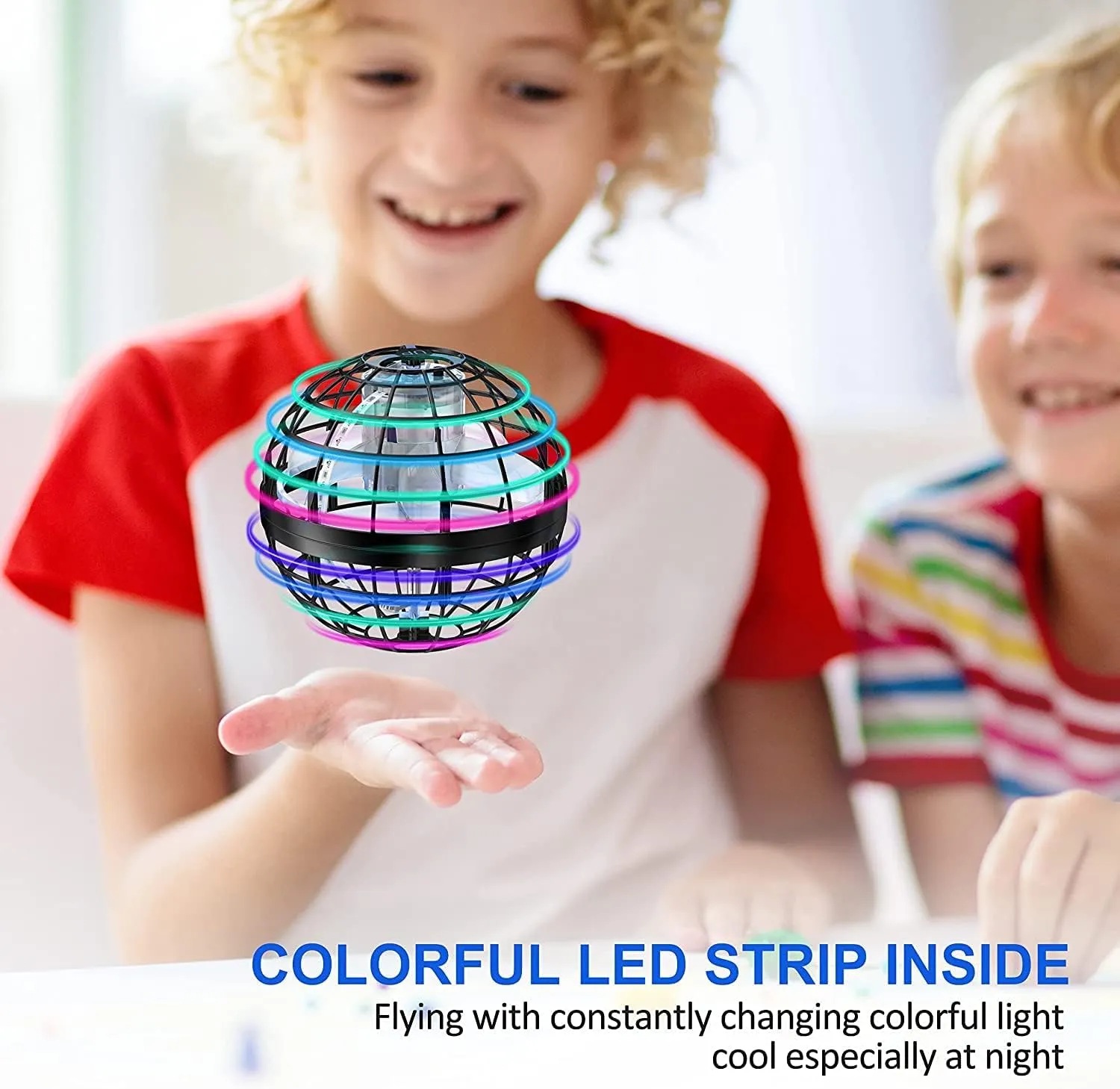 Flying Orb Ball Toy$Cosmic Globe Boomerang Hover Ball Galactic Fidget Spinner$ Hand Drone Orbit$ Cool Toys Gift for 6 7 8 9 10  Year Old Boys boot lethargic sharply unimportant Girls Teens Outdoor Toys(Black) 2025 