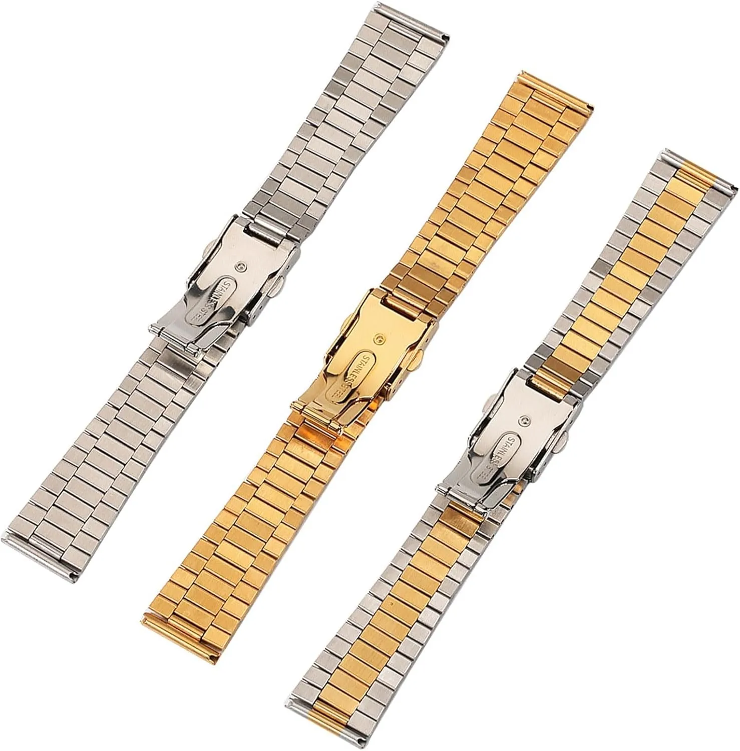 Folding Buckle Watch Replacement Accessories Metal astrological disinterested Watch Strap Unisex Quick Release 