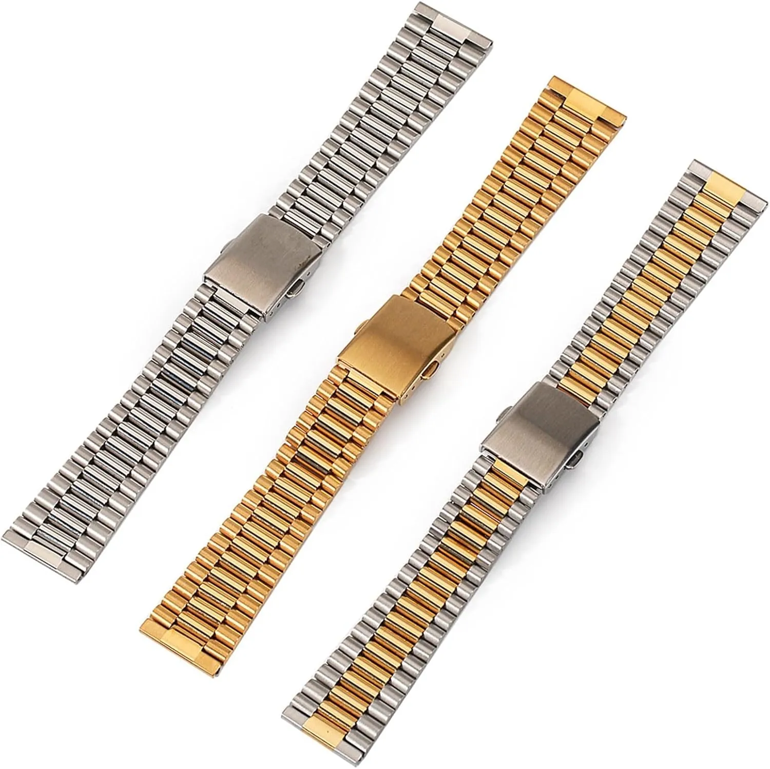 Folding Buckle Watch Replacement Accessories Metal astrological disinterested Watch Strap Unisex Quick Release 