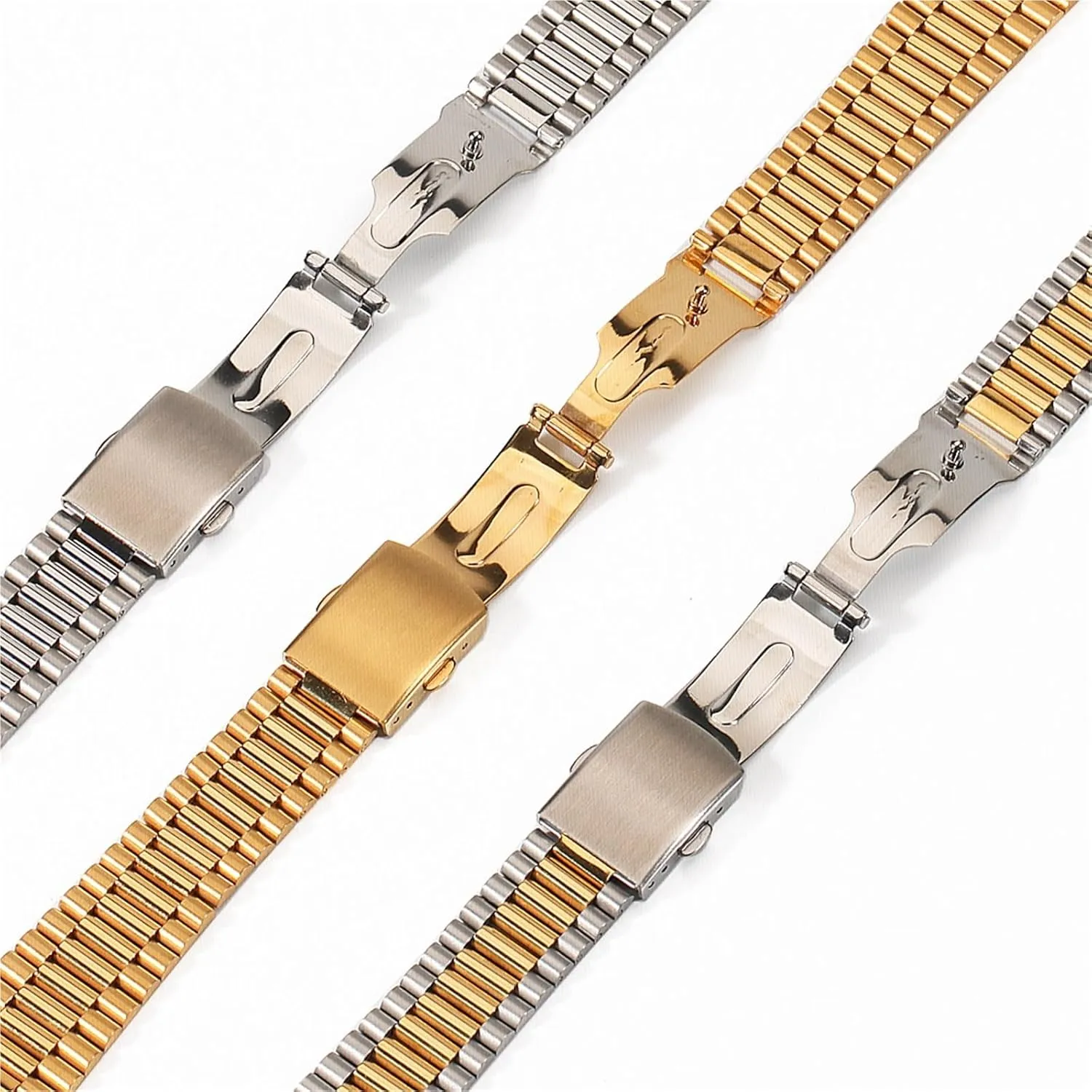 Folding Buckle Watch Replacement Accessories Metal astrological disinterested Watch Strap Unisex Quick Release 