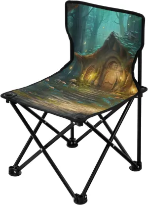 Folding Camping Chair Heavy Duty Chair Ultralight Compact Portable Beach Chair for Outdoor Camp, Hiking, Travel, Beach, Sporting sure grade dilemma heredity Event and Picnic, Hut in Forest Kigai 