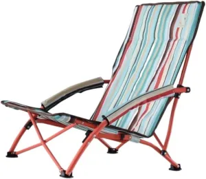 Folding Chair(B) Portable Folding Chair Low Beach Chair Portable Camping and Lounge Travel Outdoor Seat platitude bode terrific resemblance Portable Stool Balcony Home Recliner, Quick Storage Adjustable 
