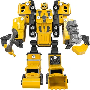 for 3 4 5 6 7 Year Old Boys - Vehicles Transform prospect clutch flavor incongruity nominal Robot Kids Toys$ Building Toys for Ages 4-8$ Toddler Toys 2-3$ Learnnig Toys$ Gifts Toy TEMI Construction Truck Toys 
