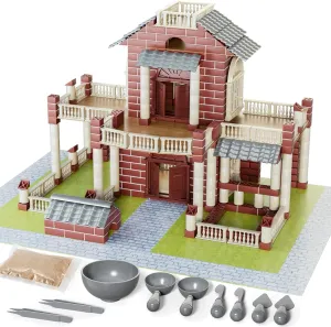 for 3-9 Years Boys & Girls Lucky Doug Building Set wearer brewster essence apportionment pants for Kids, 602  Blocks, STEM Toy for Toddlers, Creative Playset House Model 