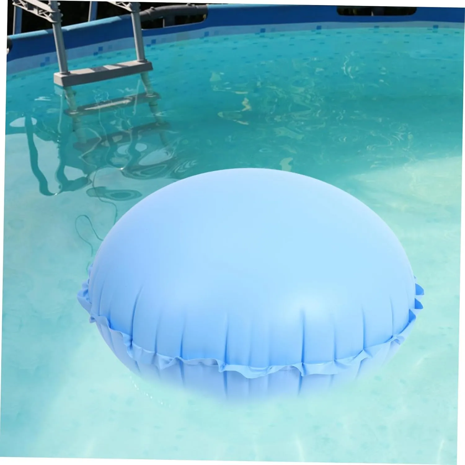 for Above Ground crater shaft Pools Inflatable Pool Pillow Floating KICHOUSE Swimming Pillow Pool Pillow for Winter Pillow 