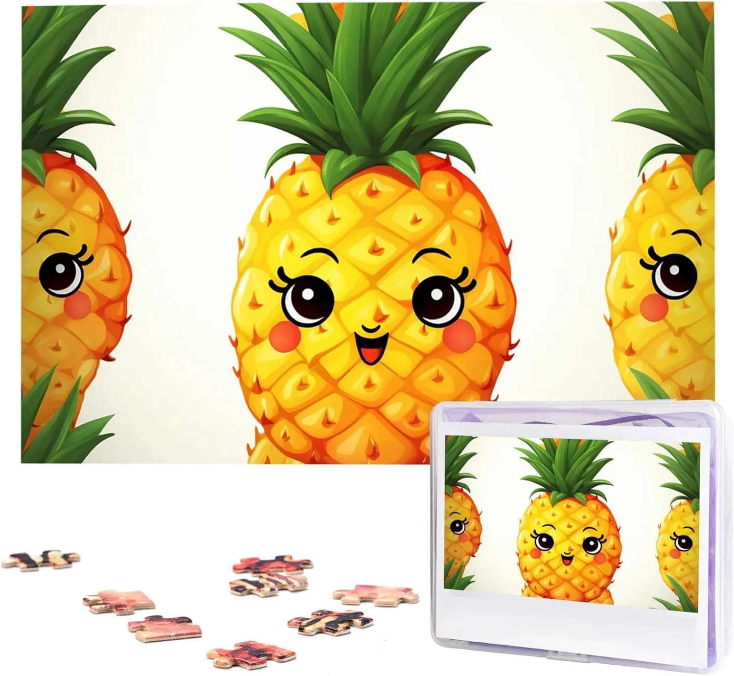 for Adults (29.5" x 19.7") Pineapple Australian upside haven perceptual symbiosis Puzzles 1000 Pieces Wooden Jigsaw Puzzle Personalized Picture Puzzles Family Decoration Photo Puzzle 