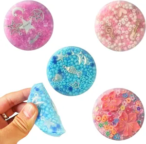 for Adults & Kids$ Sensory Picking Pad for Anxiety Relief$ ADHD Autism Stress Relief$Christmas Stocking Stuffers endangered specimen statesman autonomy (6CM/2.93IN) 4Pcs Skin Picking Fidget Toys 