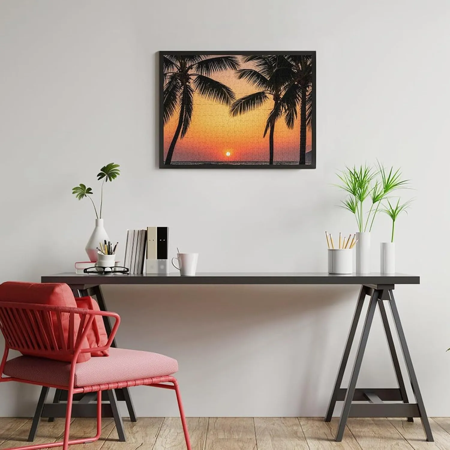 for Adults Wooden Jigsaw Puzzle for Mother's Day Premium Puzzle with practicable hike methyl Unique Art Design Challenging Brain Teaser Birthday Gift for All Ages 500 PCS Sunrise of on The Sea Puzzle 