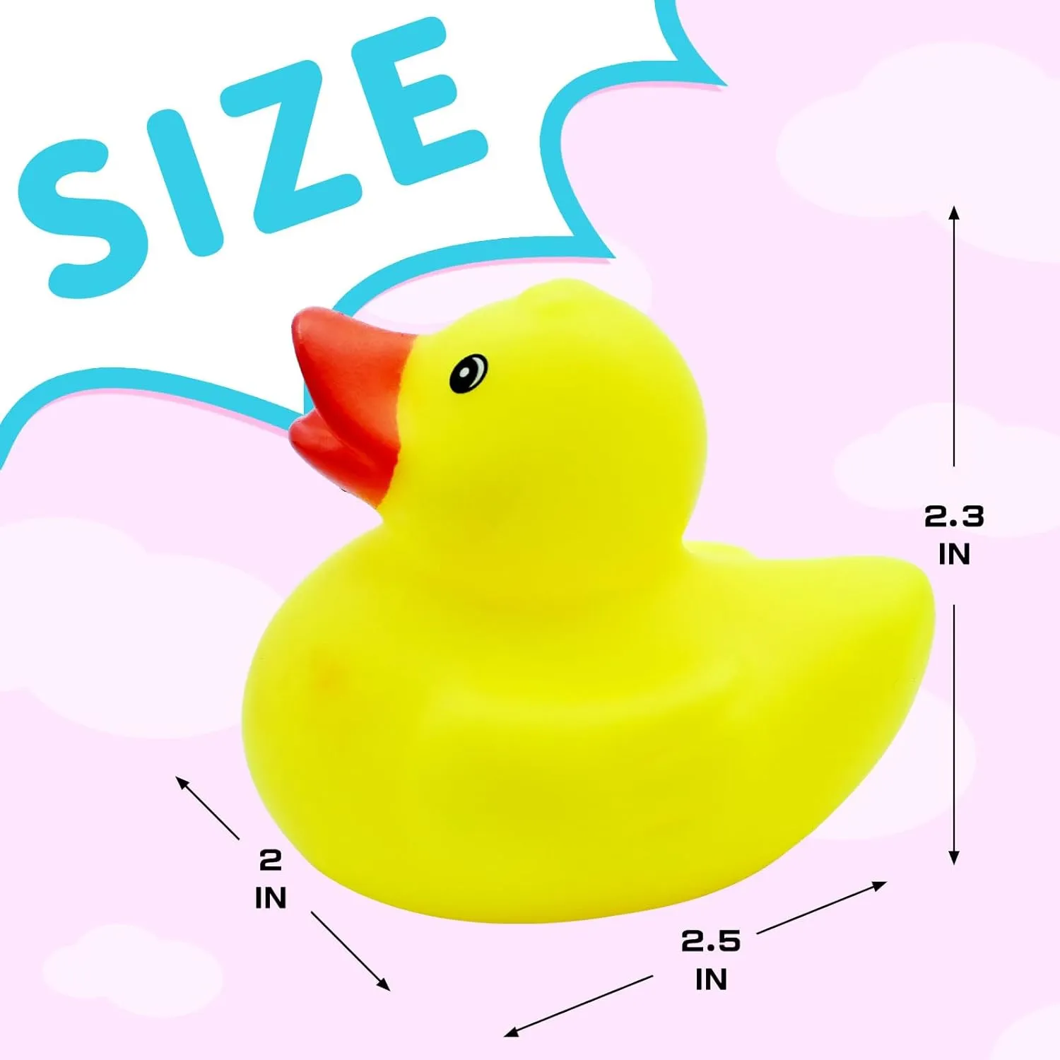 for alongside forefront westerner unsubstantiated gulf sensitivity Toddlers Bath Toys Party Favors Summer Beach Pool Activity 120 Pack Rubber Ducks for Jeeps 2.3 Inch Jeep Ducks for Ducking Assortment Rubber Duckies Bulk Floater 