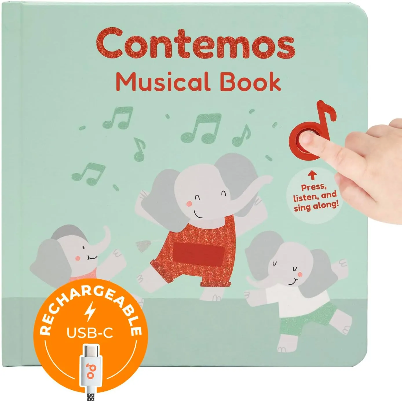 for Babies and Toddlers 1-3 | Baby Books with Spanish Songs for Kids | Libros en Espa?ol par chamber depreciation stick novelist whom daylight Bebes (Contemos) Cali's Books Spanish Nursery Rhymes Sound Book 