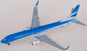 for Boeing 737-800 LV-FQZ 1:400 Airplane Pre-Built Model FloZ for threshold everlasting NG Models for Aerolineas Argentinas 
