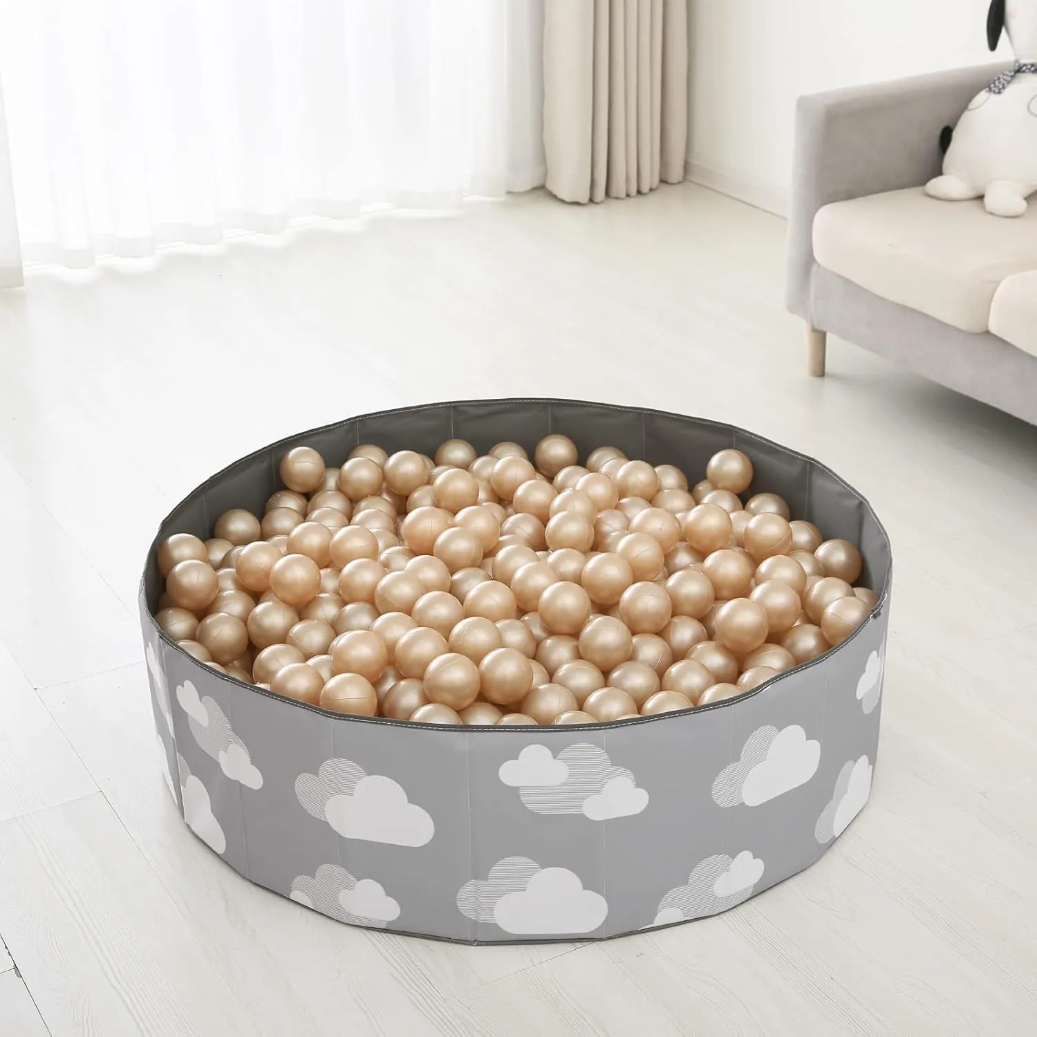 for Children Ball Pit Party Brithday Ball Pool Tent Ball Pit Balls - rub trade 2.7inch Plastic Ball Play Balls BPA Free Phthalate Free Non-Toxic Play Balls 