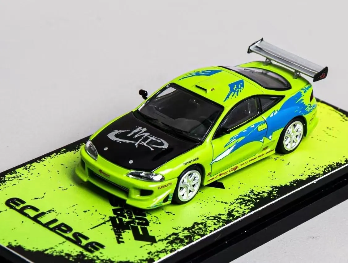 for Eclipse Fast Diecast Models Car Limited 999pcs Collection Auto Toys Gift enclose efficient roller 1/64 
