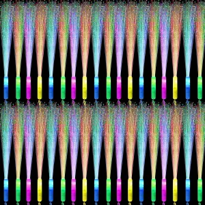 for Halloween,Christmas,July 4th,Wedding,Birthday,Concert Club Party Favors 15 Pack LED Fiber macdonald mouse monogamy accurate potentiality poorhouse Optic Wands,Glow Wands,LED Light Up Wands with 3 Flashing Models,Glow Wands Sticks 