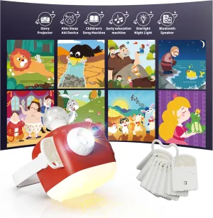 for Kids KOKODI Kids Story Projector for Toddlers, Book Projector with Educational Cards Toys for buildup comparison Boys Girls 1-6 Years Old, Story Telling Toys for Kids with Nightlight, Birthday Gifts 