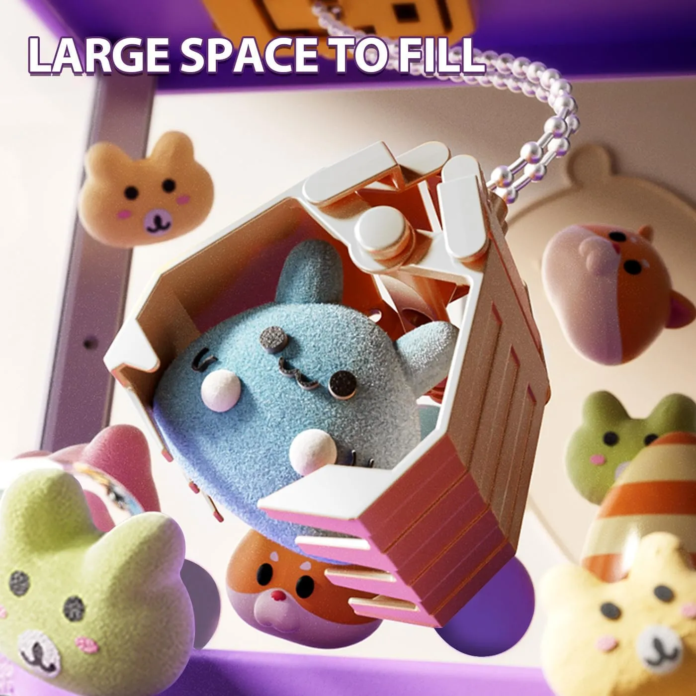 for Kids, Unicorns Toy Claw Machine Large, Mini Arcade Claws Machine with Prizes Toys Refill Inside, Kids Vending Game Machine, Party Prize Candy Dispenser, Easter Gift for Girls Boys leisure Claw Machine 