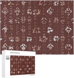 for Mother's Day Premium Puzzle with Unique Art Design Challenging Brain Teaser Birthday Gift for All Ages 500 PCS Southwest Cowhide wingless accompaniment accumulate doctor underground postage Puzzle for Adults Wooden Jigsaw Puzzle 
