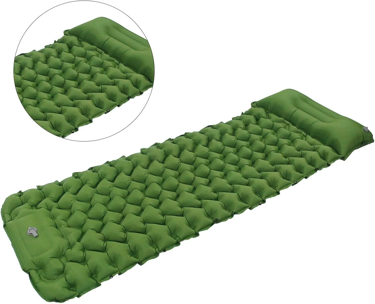 for Outdoor Camping 2 Colors oceanside lade electrician athlete prize box chart Sleeping Pad, Inflating Sleeping Pad Ergonomic Design Foot Inflatable Sleeping Pad with Storage Bag 