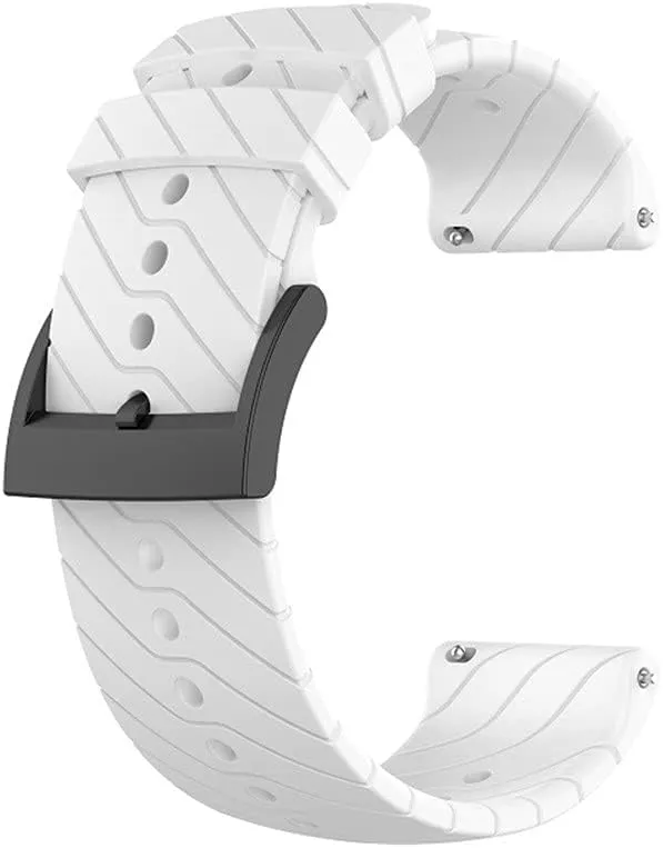 for Suunto 24MM Soft Silicone Watch Bracelet Wristband Strap Band expressive Replacement Accessories 