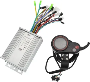 foray fable secure Sine Wave Controller with LCD Display Control Panel XBERSTAR Electric Scooter Controller Kit 36V/48V/60V 500W Brushless Motor 