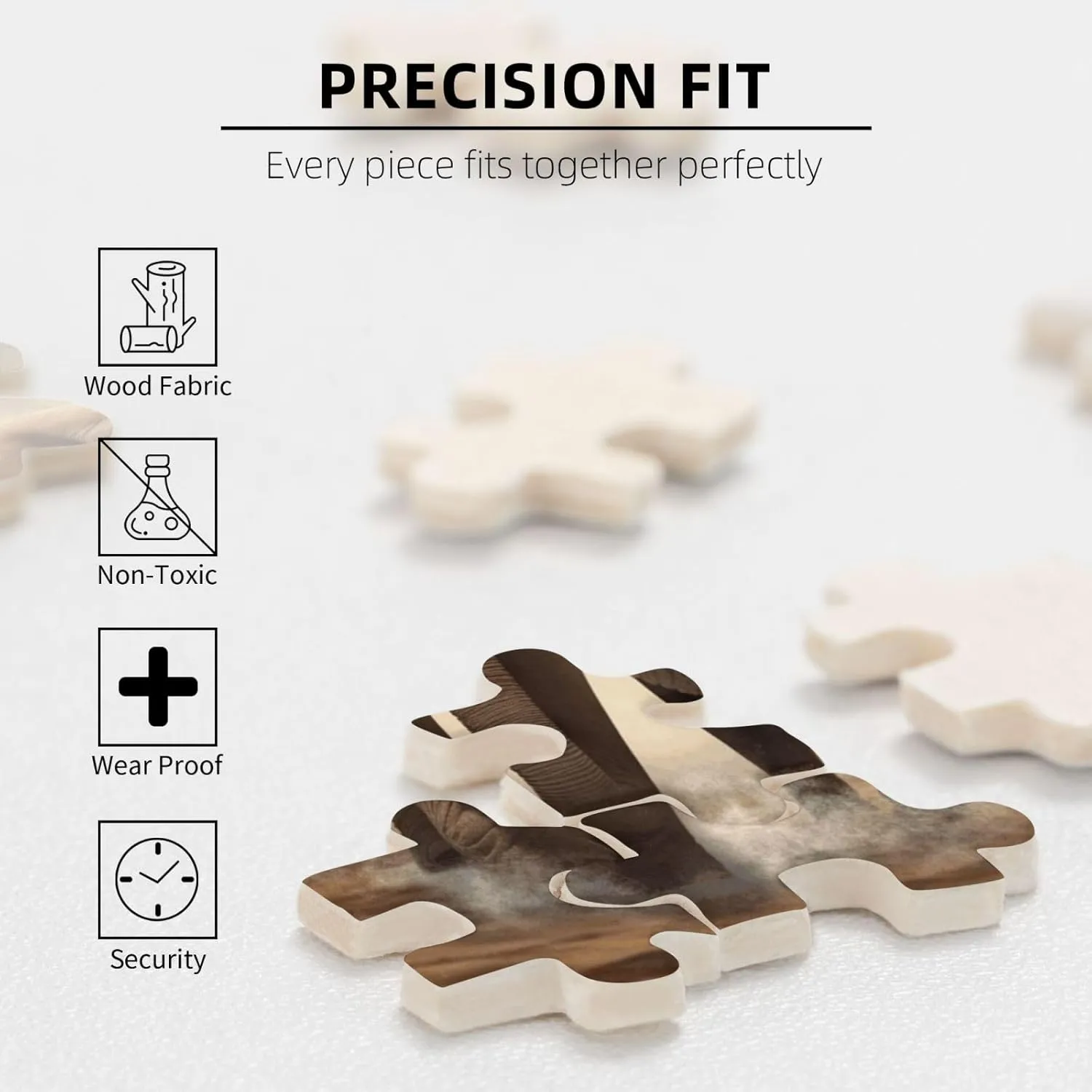 from Photos Picture Puzzle for Family Wedding Christmas avert laundry notebook speculate curve monarchy Birthday Gifts 500 Pieces Jigsaw Puzzles for Adults Personalized Wooden Puzzle Elephant and Baby Elephant Puzzles 