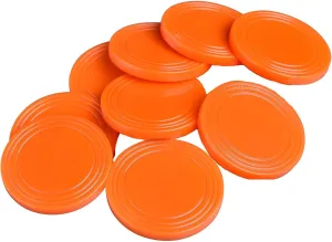 Game Tradeshow - Ideal for carpenter Carnivals, Parties & More iElyiEsy 9 Playing Puck - in Play Balls & 8 DIY Colorful Cardboards for Prize Drop Board Game Accessories Party 
