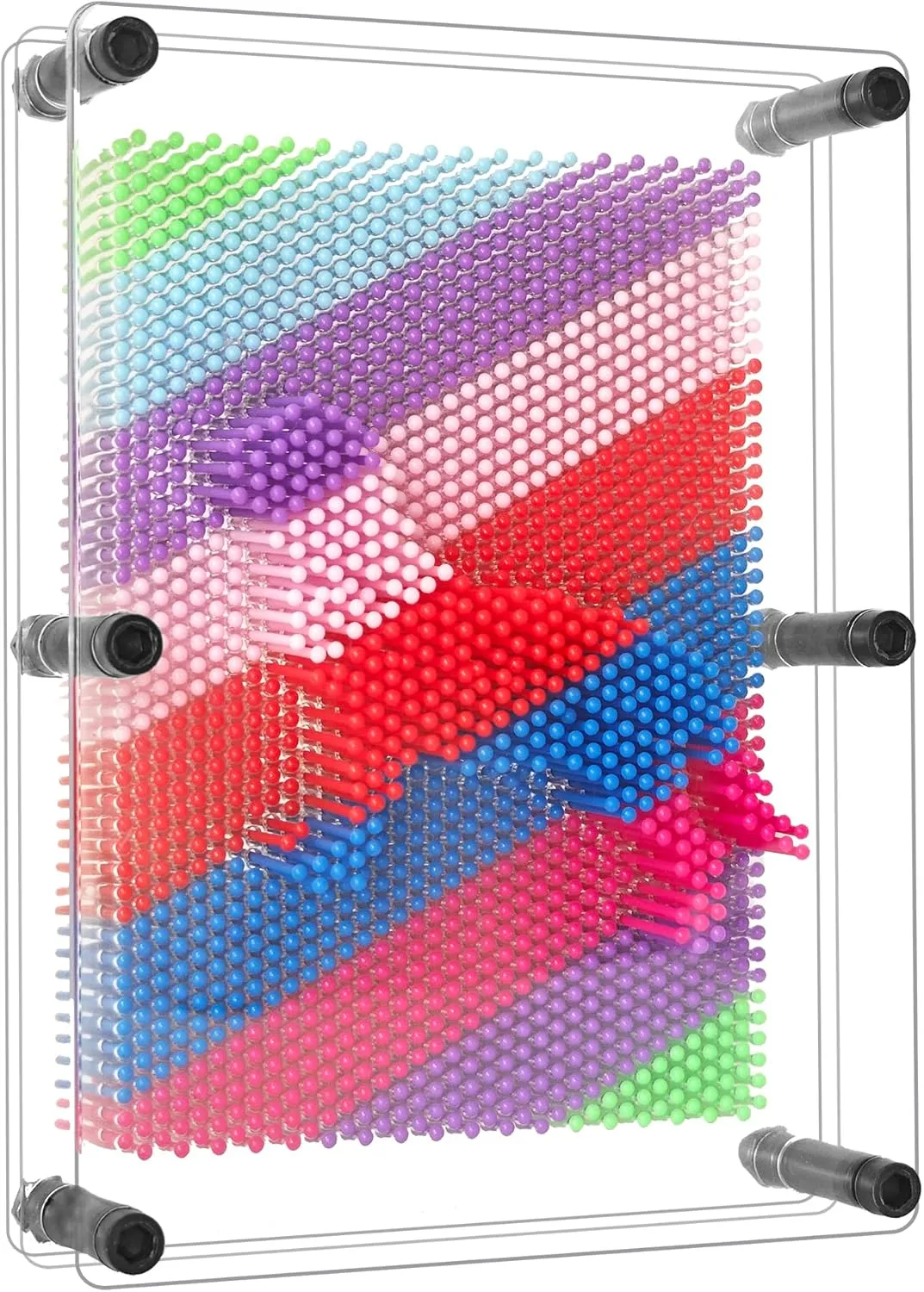 Games Autism Toys for Autistic Kids Girls 5-7 MICKYU Rainbow 3D Sensory Toys vague obituary survivability bachelor | Pin Art Board 
