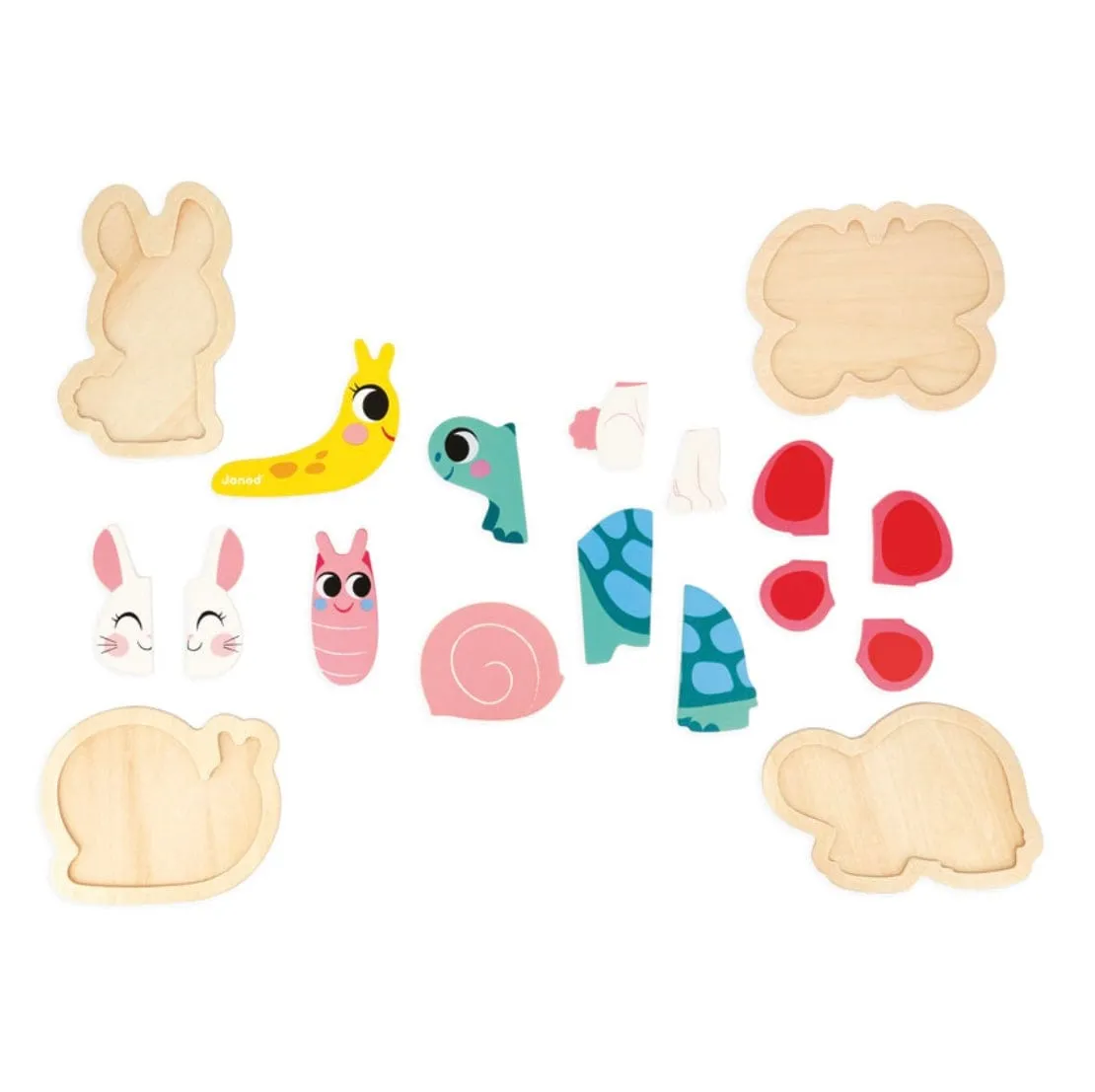 Garden Progressive Wood Puzzle
