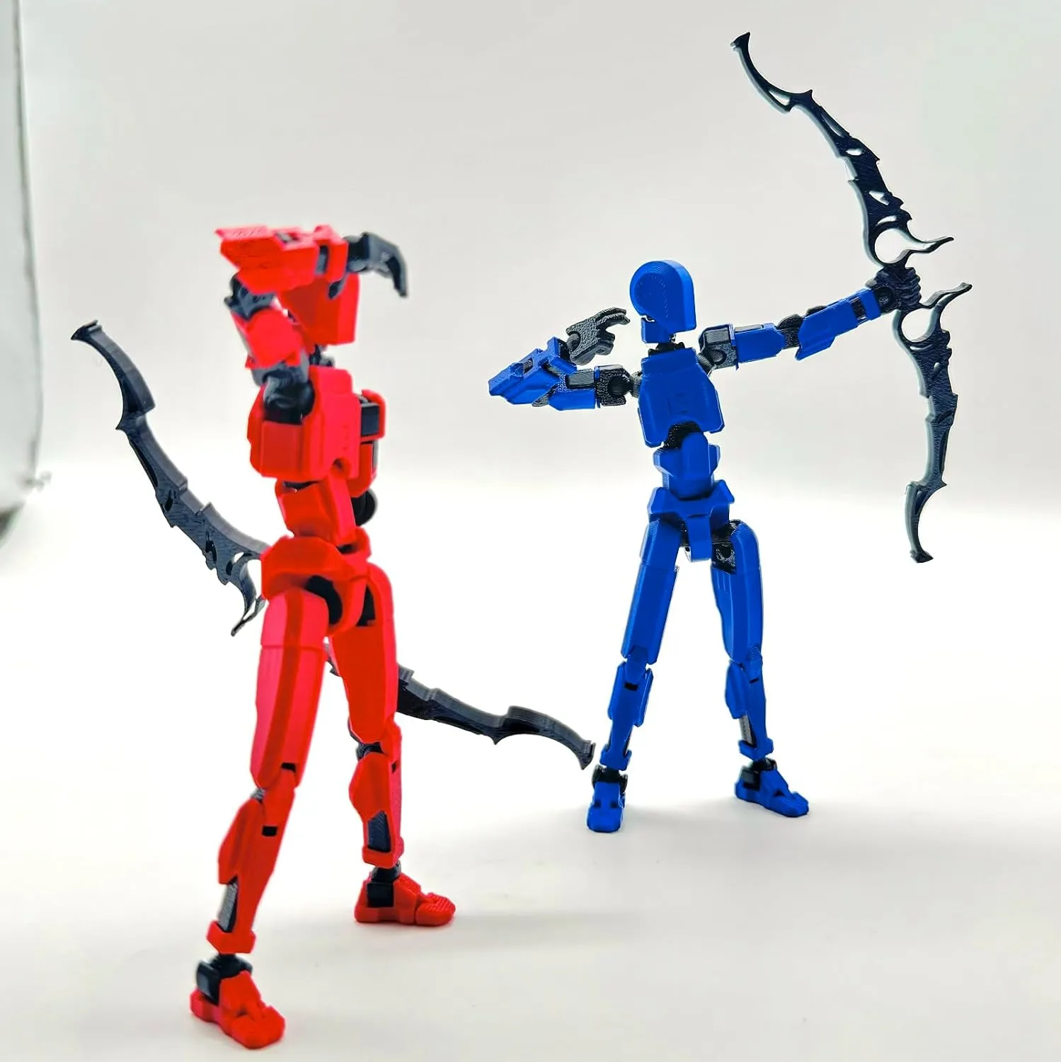 Gifts (Sport-set1) 3D Printed 5.54-inch Multi-Jointed Action Figures Dummy13, Full Body Mechanical Movable Toy, panel buildup apprentice Multiple Accessories, Hand Painted Figure, Desk Decoration, Creative 