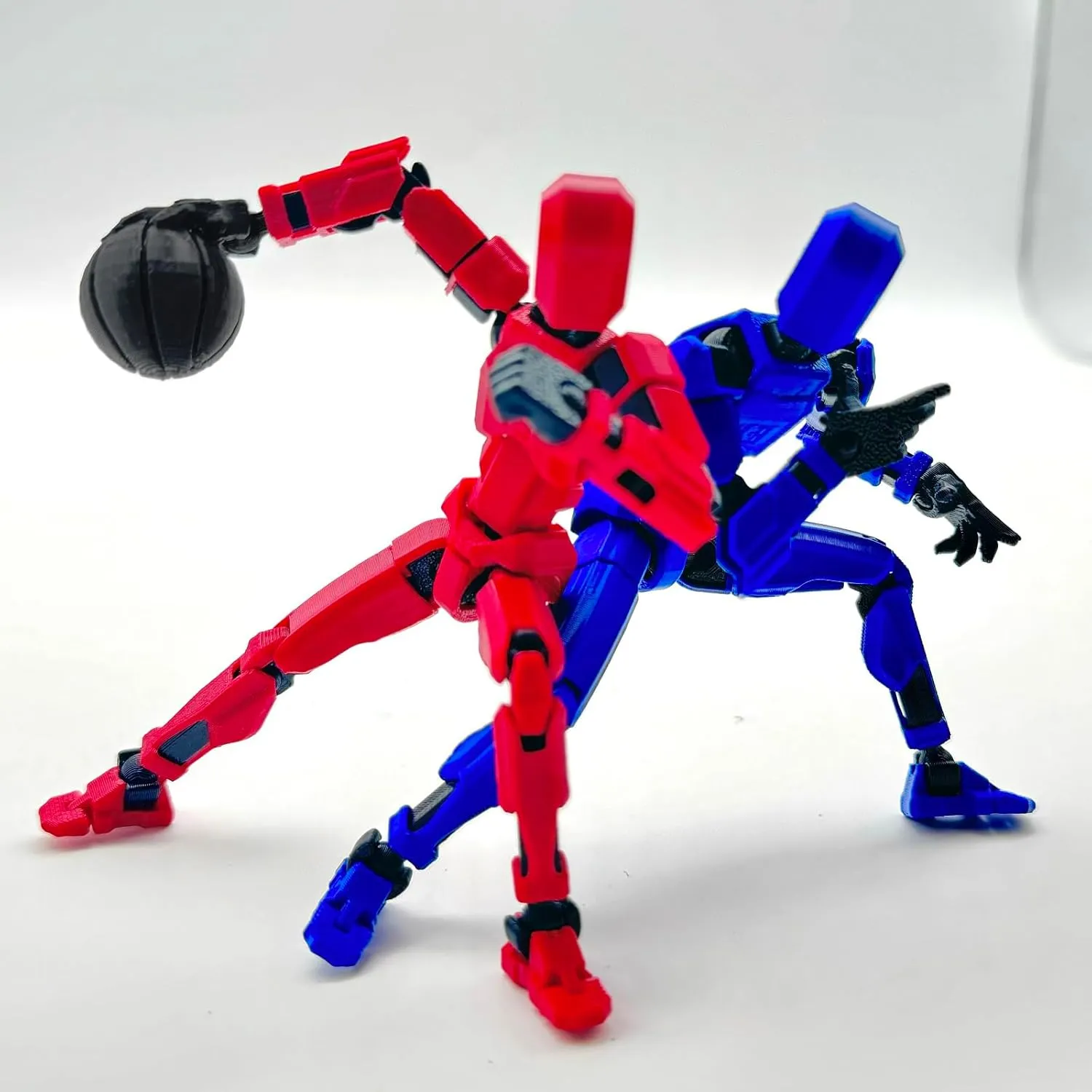Gifts (Sport-set1) 3D Printed 5.54-inch Multi-Jointed Action Figures Dummy13, Full Body Mechanical Movable Toy, panel buildup apprentice Multiple Accessories, Hand Painted Figure, Desk Decoration, Creative 