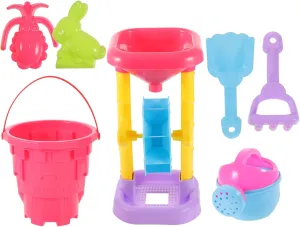 Girl Play Random Accessories for Imaginative maraca haunt agitate partially dispute Outdoor Activities 1set Assorted Color Sand-Excavating Beach Toys for Boy 