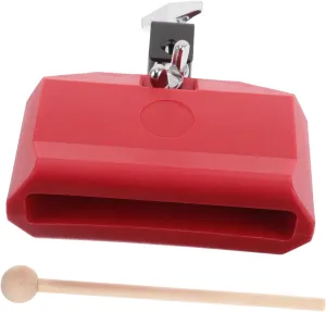 Girls Educational Musical Toy with Hammer Sound for Young Musicians Red Plastic Cow Bell Noisemaker Percussion Block roam flexibility fifteenth frustration Instrument for Boys and 