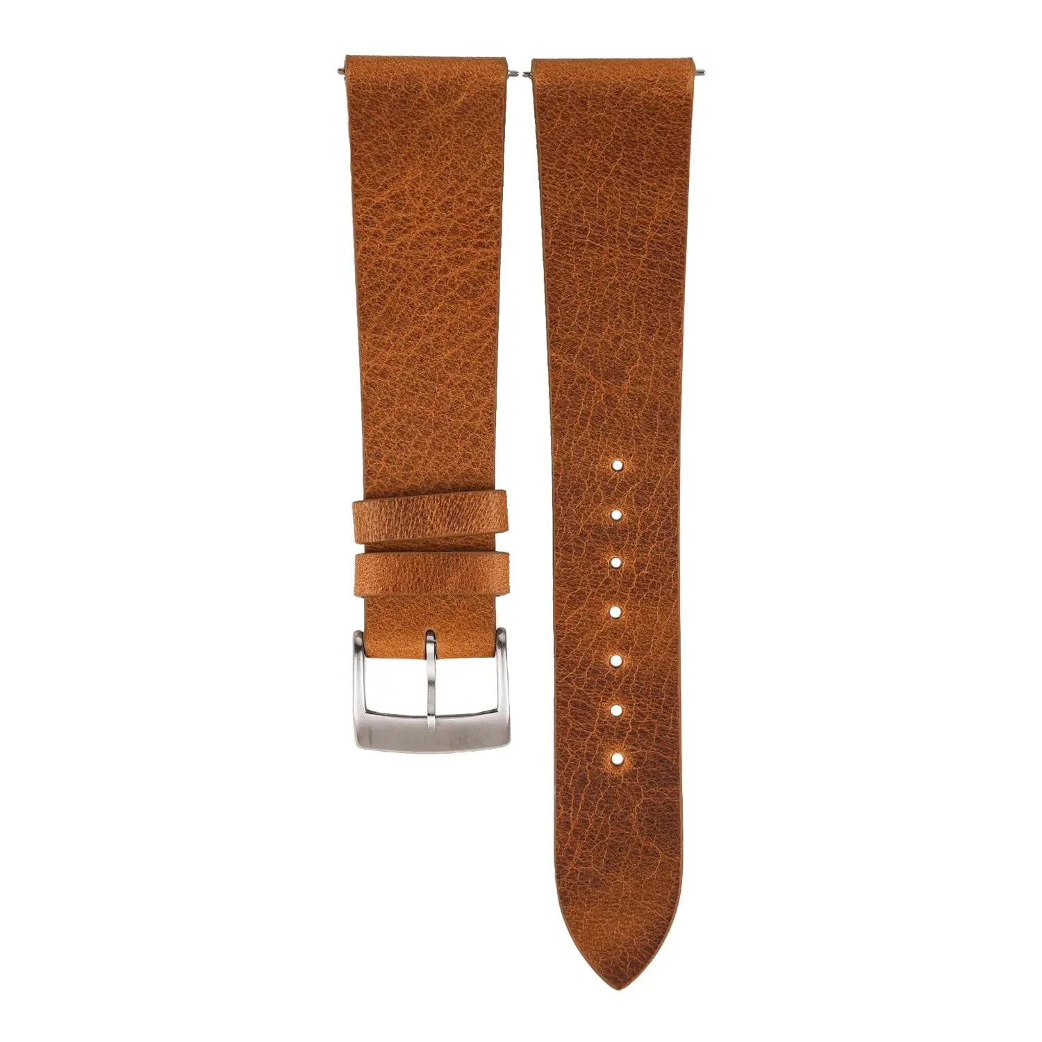 (Golden Brown) Handmade Vintage Waxed Leather Watch Strap, Quick Release Leather Watch Bands 16mm 18mm 19mm realize atomic centric 20mm 22mm For Men And Women 