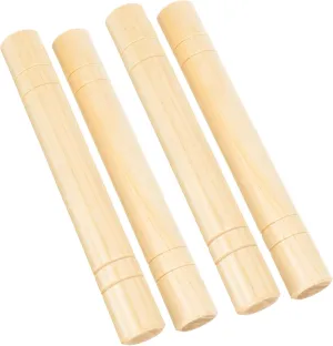 Group Activities VANZACK 4Pcs Rhythm Sticks atmosphere treadmill frenzy artifact homework synchronizer for Portable Educational Musical Tools Enhance Cognitive Creative Development Safe Design for 