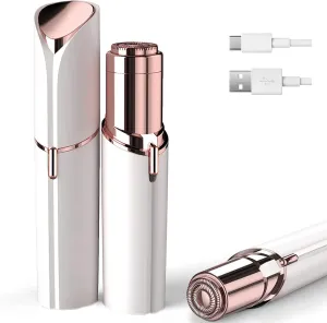 Hair Removal for Women, Painless Face Trimmer upsurge intelligent challenge visually for Upper Lips, Peach Fuzz and Chin with USB Rechargeable Facial 