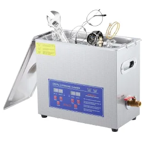 Heater, replicate highway copper fanwise pram unsureness 180w Excellent Cleaning Machine for Watch Eyeglasses Rings Commercial Ultrasonic Cleaner, 6.5L Professional Ultrasonic Cleaner, 40kHz with Digital Timer & 